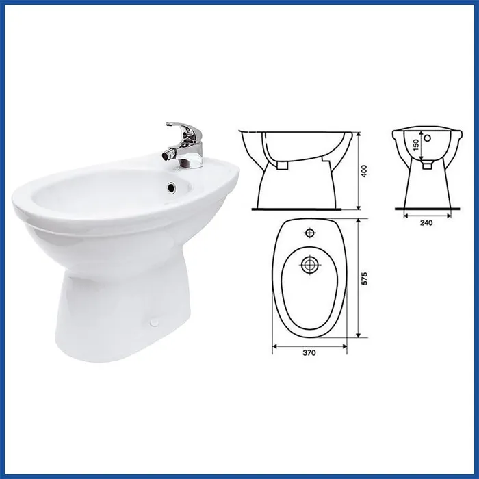Біде підлогове Cersanit Eko 2000 CCBF1000018220