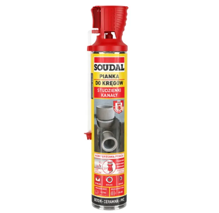 SOUDAL Піна Brunnenschaum для колодязів і комунікаційниx каналів (ручна, 750мл) (000010000000750S00)