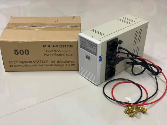 Перетворювач (інвертор) напруги MIK Invertor 500 — Photo 1