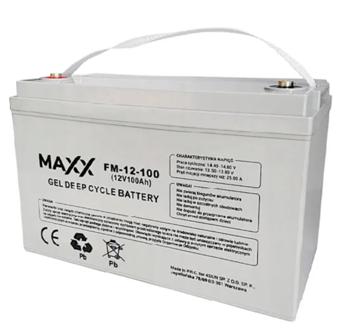 MAXX FM-S-12 GEL Акумулятор гелевий 100 ампер
