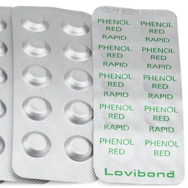 Lovibond Таблетки для вимірювання pH - PhenolRed (10 шт.) (511792BT)