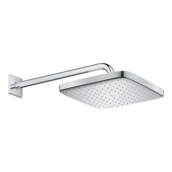 GROHE Верхній душ з тримачем Tempesta Cube 380 мм/250х250 мм (26687000)