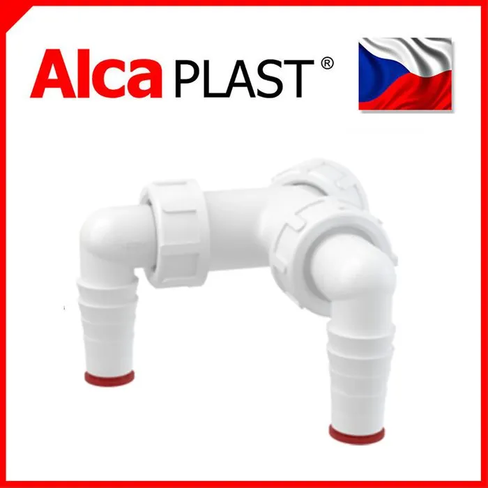 Подвійне коліно Alca Drain P148 — Photo 1