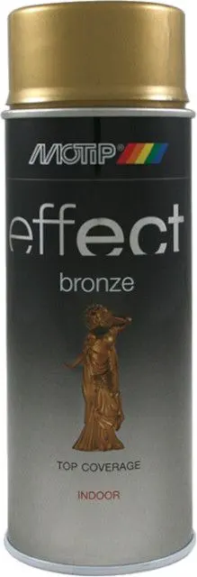 Motip Фарба аерозольна Deco Effect античне золото з ефектом бронзи - 400мл. до +110°C (303003)