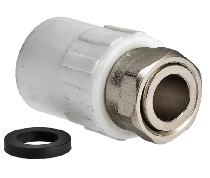 PP-R "VALTEC - Білий" Перехід з накидною гайкою 25х3/4"вн. VTp.708.0.02505