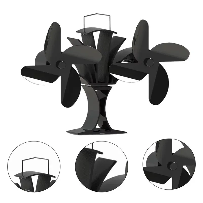 Вентилятор на теплову енергію Ecofan Canada LOTUS DUO — Photo 5