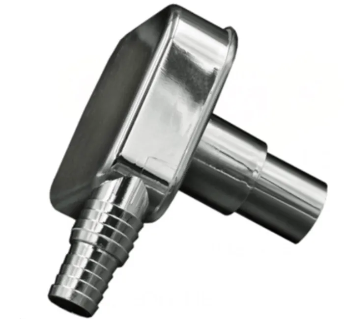 Сифон для пральної машини GoPlast D25/32 мм хром (1209CR0000)