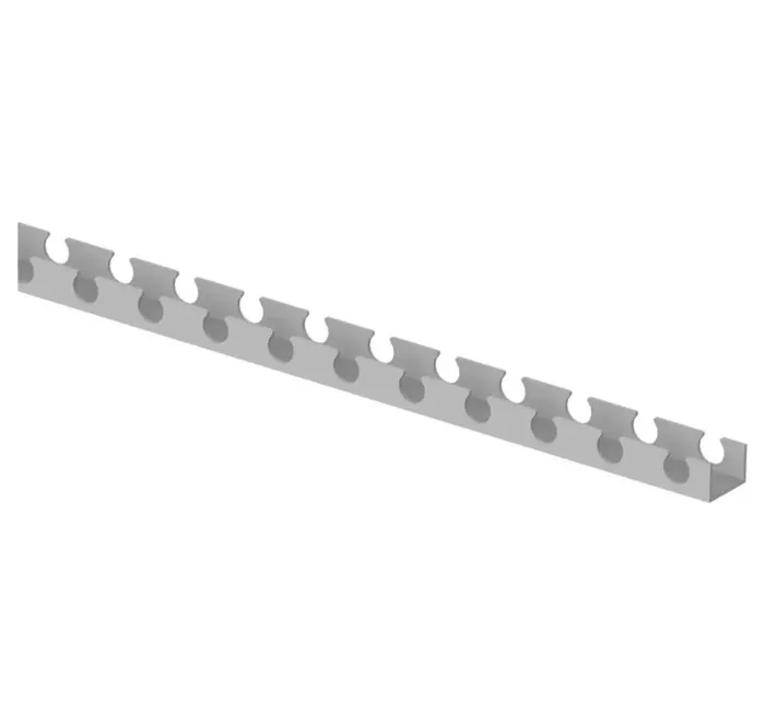 Uponor Монтажна планка для труби Minitec 9,9 мм, крок 20 мм, довжина 2,5 м (1005274)