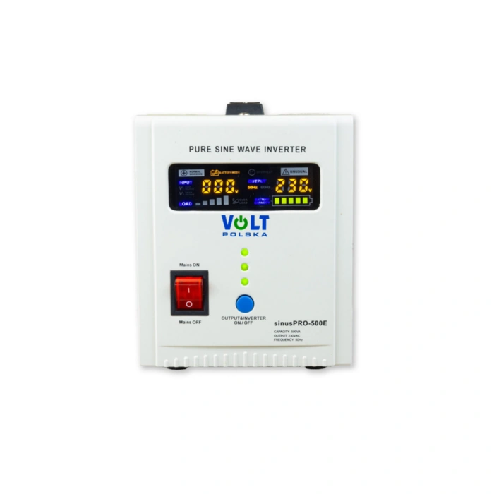 Перетворювач (інвертор) напруги VOLT Polska SINUS PRO 500E (500W) (3SP080012E) — Photo 1
