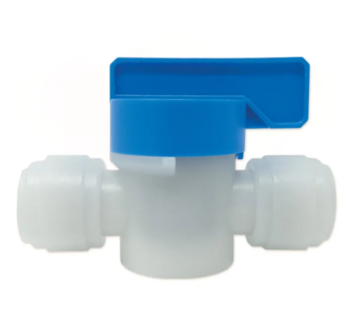 Fluidfit Кран в комплекті зі скобою 1/4" (трубка) (HBVU1/4-1/4W+HCP06-1/4)