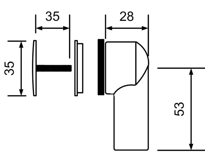 Перелив круглий для миття McALPINE HCOF-14SS — Photo 2