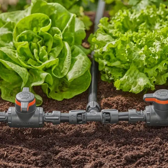 З'єднувач Т-подібний Gardena Micro-Drip System Quick & Easy для шлангів 13 мм, 2 шт (13201-20) — Photo 1