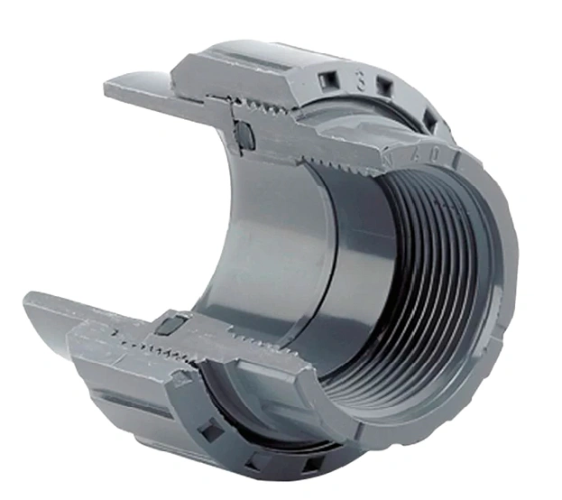 Муфта ПВХ Hidroten EPDM розбірна з ущільненням — Photo 1