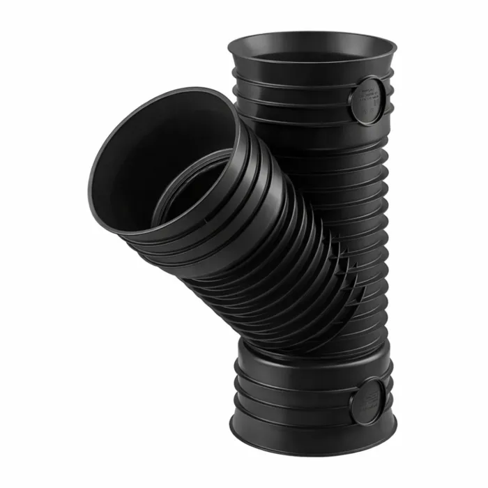 Трійник каналізаційний зовнішній Magnaplast MAGNACOR MCEA 200x45° (81330)