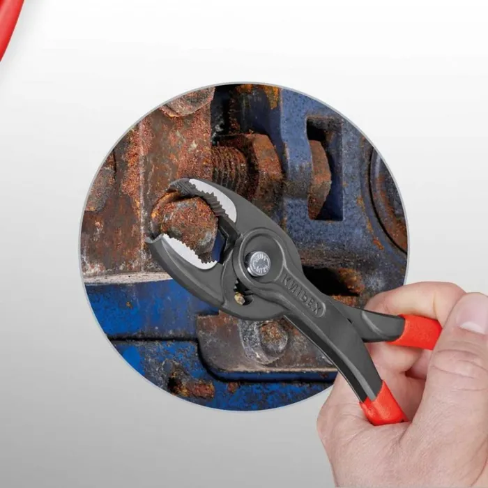 Плоскогубці з переднім та бічним захопленням KNIPEX TwinGrip 82 01 200 — Photo 7
