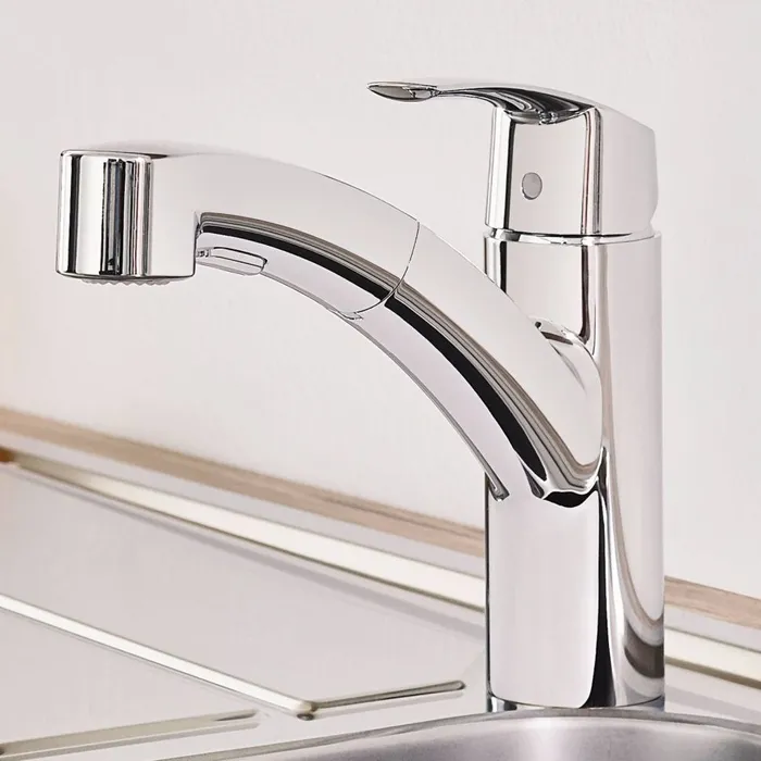 Змішувач одноважільний для миття (висувна лійка) Grohe Eurosmart (30305000) — Photo 6