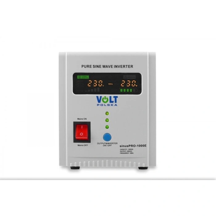 Перетворювач (інвертор) напруги VOLT POLSKA SinusPRO 1000E (700W) (3SP091012E) — Photo 1