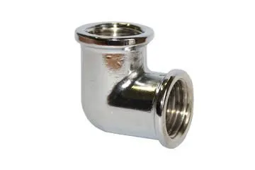 Кут хромований Remer 1/2" внутр./внутр.