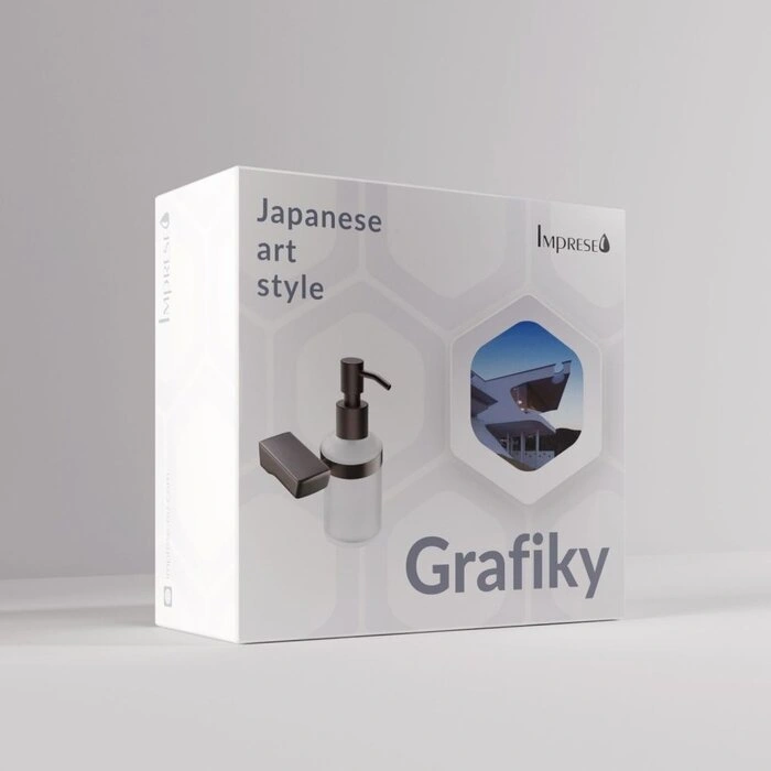 IMPRESE GRAFIKY дозатор для рідкого мила (ZMK041807310) — Photo 2