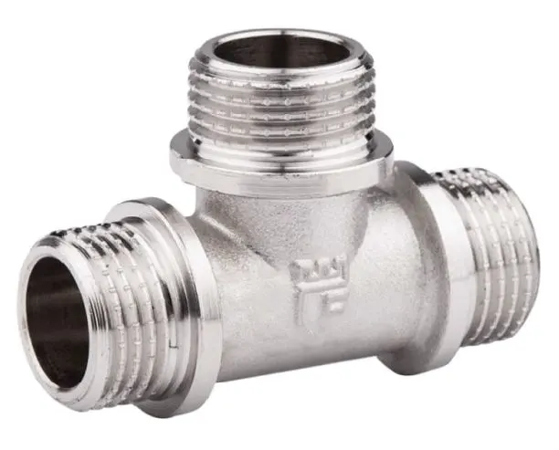 Трійник латунний 1/2" нар/нар/нар SD FORTE