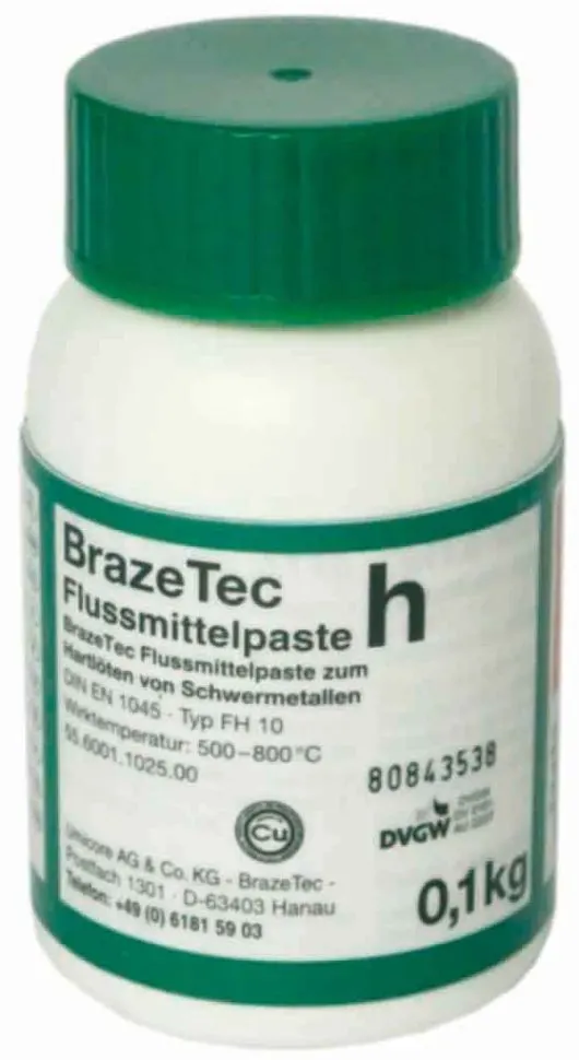 Флюс для твердого припою BrazeTec H Paste 100г