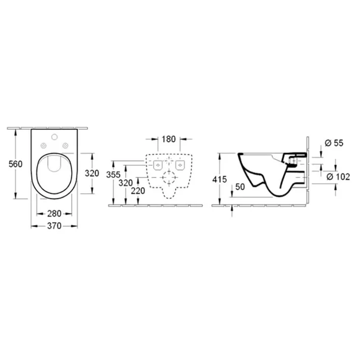 Villeroy & Boch Унітаз підвісний SUBWAY 2.0 ViFresh (5614A101) — Photo 1
