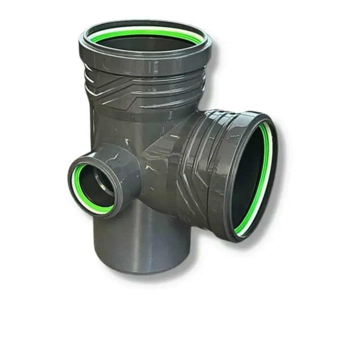 Хрестовина каналізаційна ліва ASG 110/110х90°/50x90° (6543025)