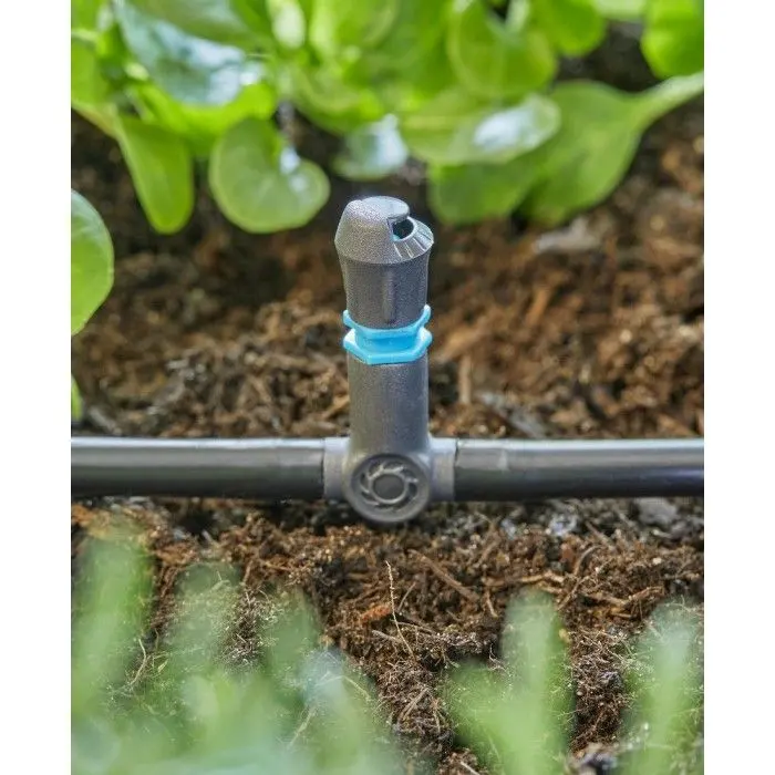 З'єднувач Т-подібний для насадок Gardena Micro-Drip-System для шлангів 4,6 мм, 5 шт (13216-20) — Photo 1