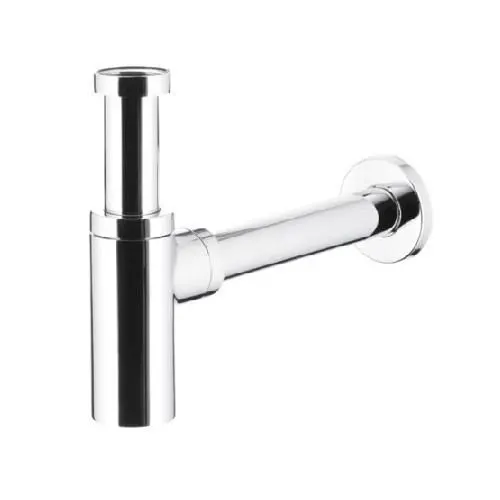 Сифон для Умивальника KFA Armatura металевий з накидною гайкою ХРОМ 5/4"x32 (600-003-00)