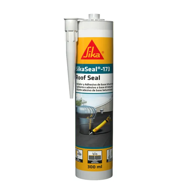 SIKA Клей-герметик бітумно-полімерний SikaSeal -173 Roof Seal, чорний 300 мл (SikaSeal -173 Roof Seal)