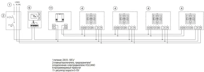 Потенціометр (регулятор швидкості обертання) VR EC (0-10V) для VOLCANO (1-4-0101-0453) — Photo 2