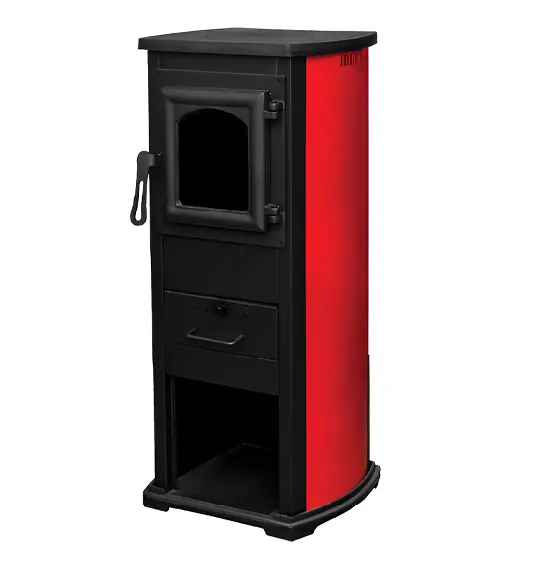 Камін TERMOTEK Klasik Lux 5-7кВт Bordo