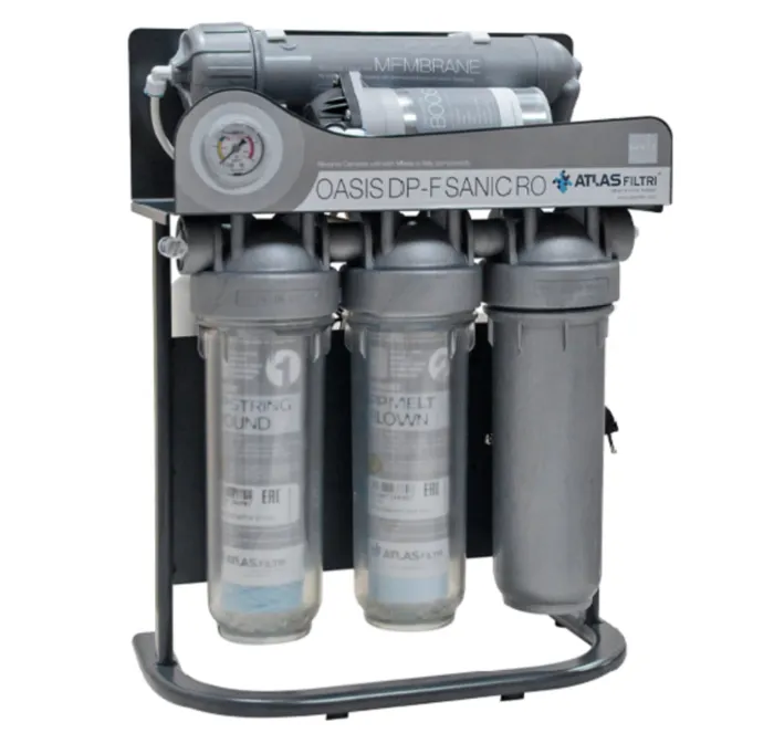 Система зворотнього осмосу ATLAS Filtri OASIS DP-F SANIC PUMP 2019 з насосом, з каркасом (SE6075350)