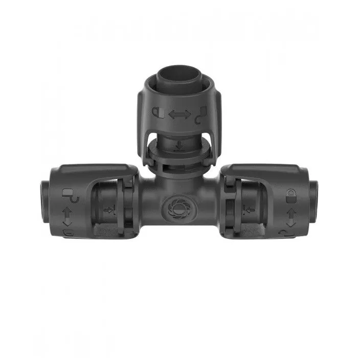 З'єднувач Т-подібний Gardena Micro-Drip System Quick & Easy для шлангів 13 мм, 2 шт (13201-20)