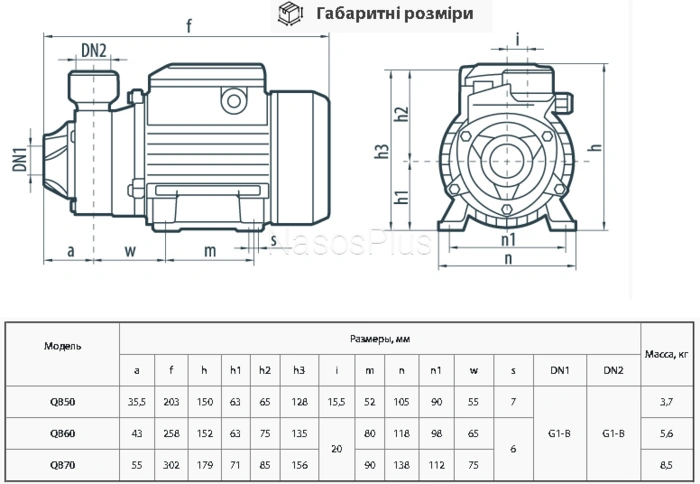 Насос NPO QB 60 (4823072200453) — Photo 2