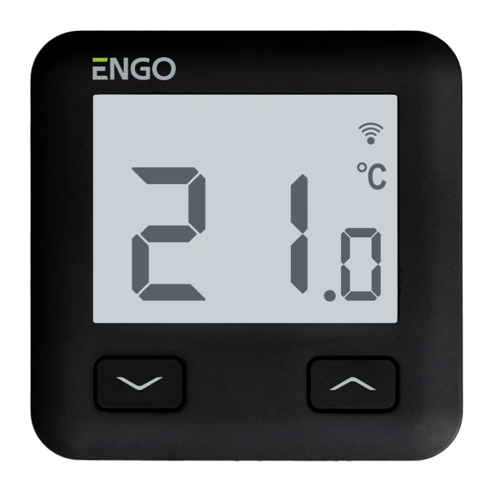 ENGO Кімнатний термостат з WIFI, 230В, чорний (E10-B) 932312901
