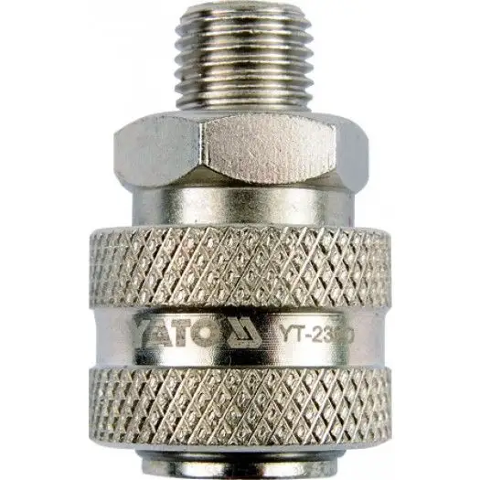 Швидке з'єднання-муфта YATO (YT-2390) 1/4" наруж.