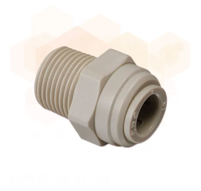 Fluidfit Перехід 1/4"(трубка)х1/4" зовн. (HPC1/4-N02G) — Photo 1