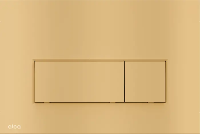 Кнопка для встановлення Alca Drain M57-GM GOLD-мат — Photo 1