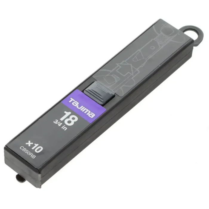 Сегментні леза 18мм Tajima Dora Razar Black Blades (CB50RB) 10 шт.