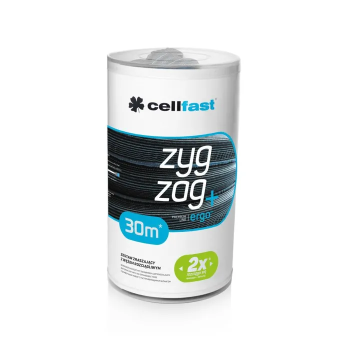 Поливальний набір з розтяжним шлангом ZYGZAG Cellfast 15-30м (19-042) — Photo 1