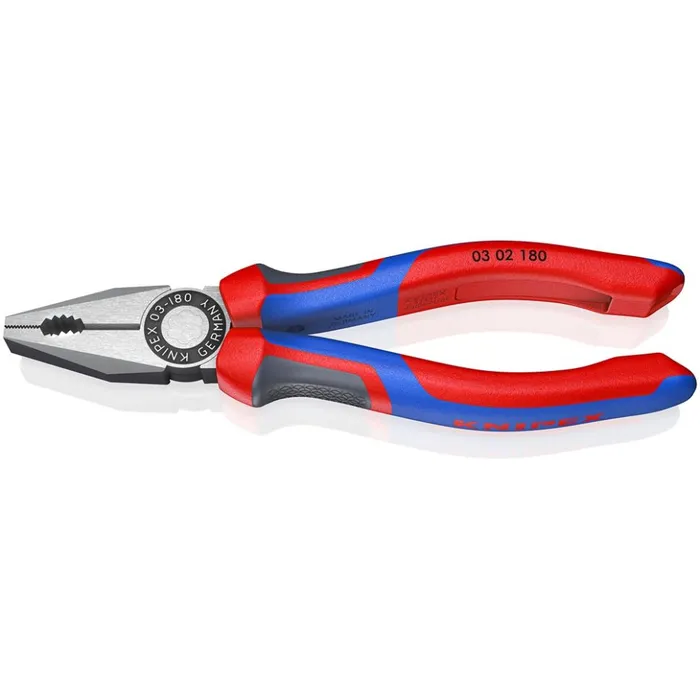 Плоскогубці KNIPEX комбіновані 180мм (03 02 180)
