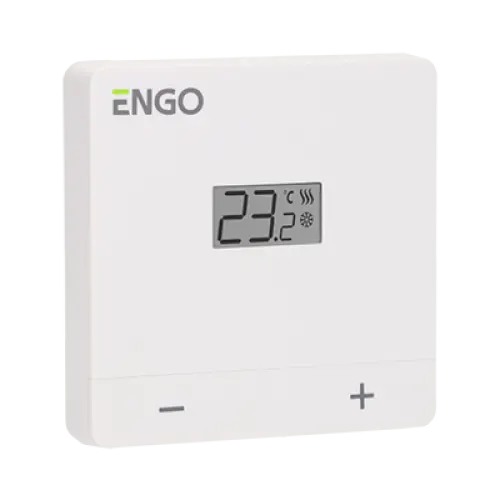 ENGO Кімнатний термостат добовий, 230В, білий (EASY-230W)