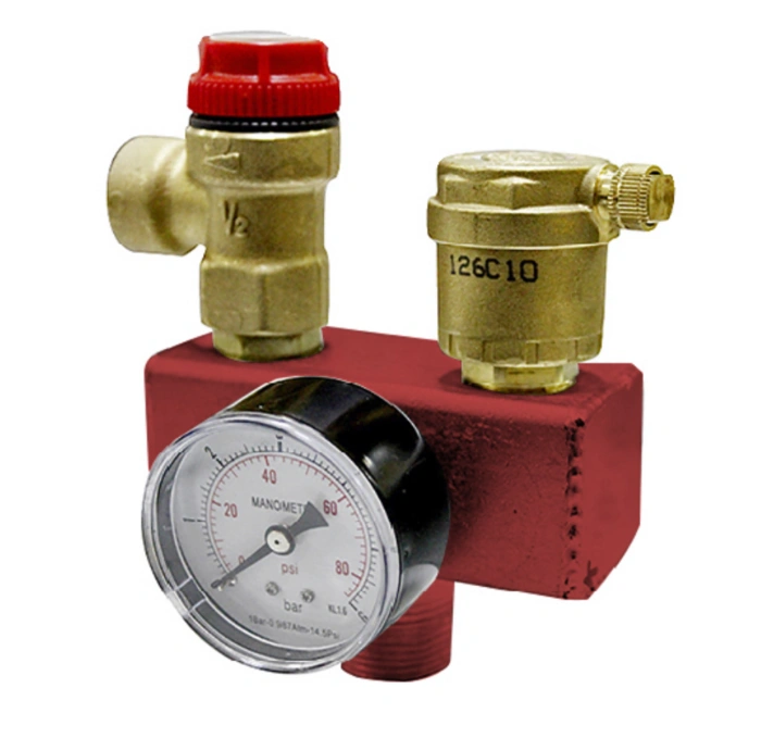 Група безпеки КНТ (HT-GWC) (3/4"нар.) червона