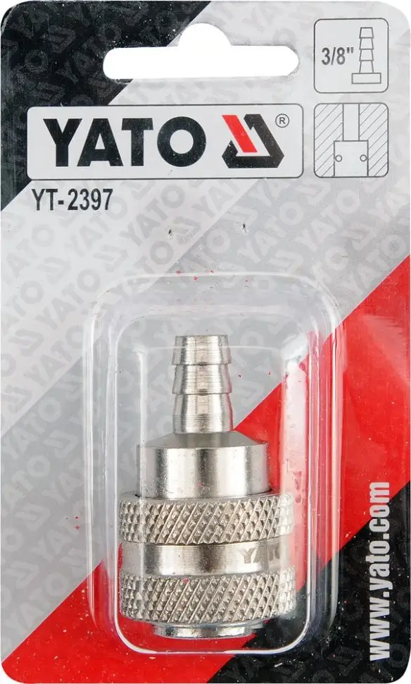 Швидке з'єднання-наконечник для шлангу YATO (YT-2397) 8мм — Photo 1