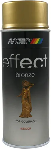 Motip Фарба аерозольна Deco Effect золото з ефектом бронзи - 400мл. до +110°C (303001)