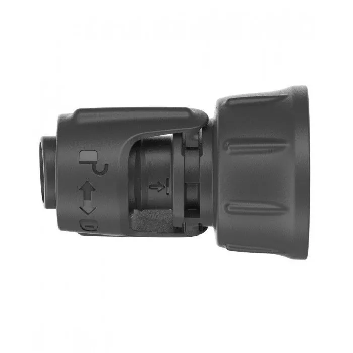 Штуцер 26,5 мм 3/4 Gardena Micro-Drip System Quick & Easy для шлангів 13 мм, 1 шт (13222-20)