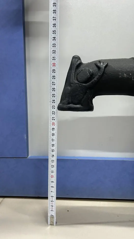 Насос ручний (помпа) Декор OMNIGENA ABISYNKA (чорний) 5/4" (32мм) — Photo 7