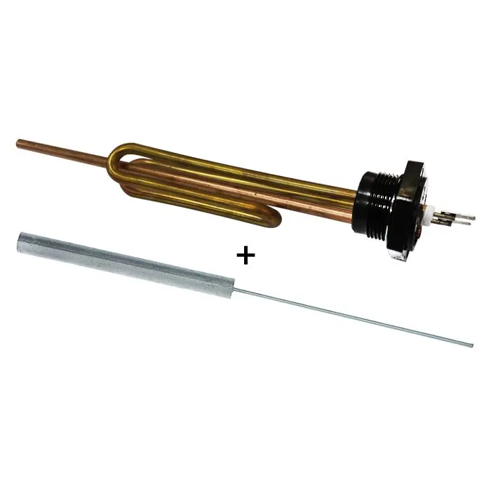 ТЕН для бойлера ELEKTROMET VENYS+ 1.5 кВт (Venus) 603-01-054 5/4" (10672) в комплекті з анодом