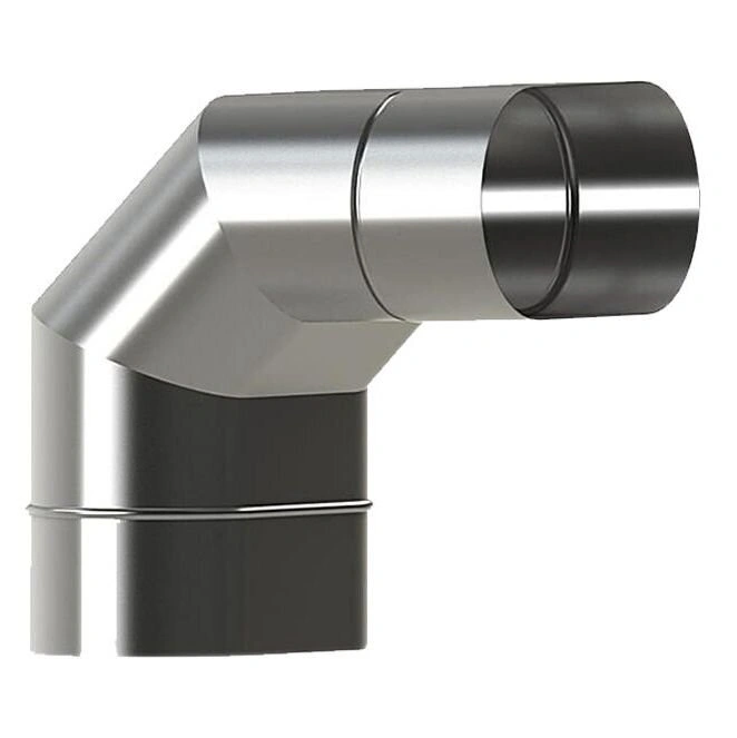Коліно овальне VERSIA-LUX 100/230x90°